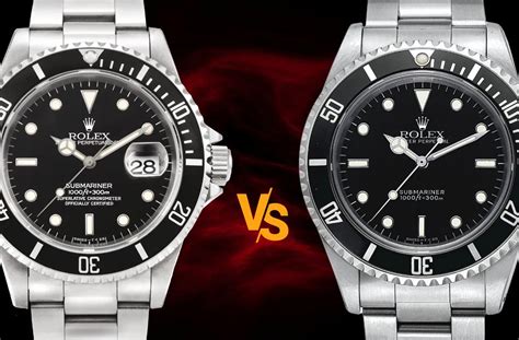 rolex sub c date vs no date|Rolex submariner 41mm no date.